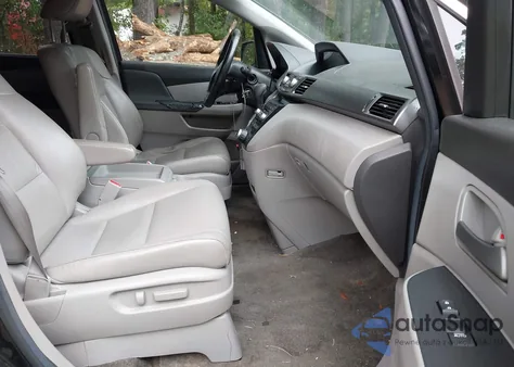 2012 Honda Odyssey Touring/Touring Elite from USA, damaged, VIN 5FNRL5H98CB146036